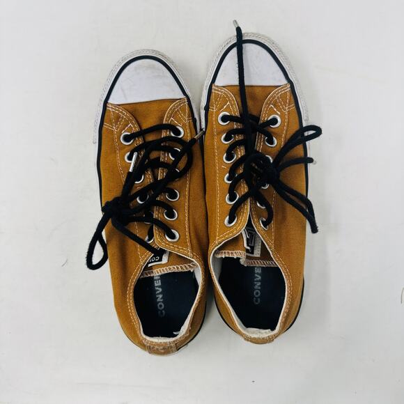Converse Chuck Taylor All Star Low Top Sneakers Brown Canvas Men's 5/Women's 7 - Picture 8 of 12